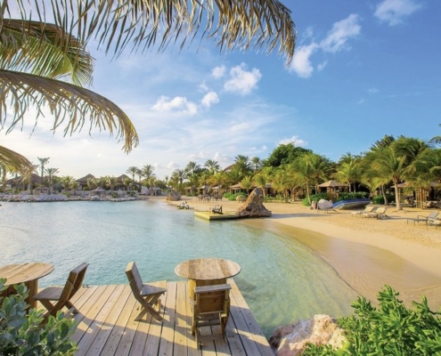 Curacao Reise buchen ✓ Preis für 7 Nächte ab € 2.800.- p.P. ✓ Pool Villen mit eigenem Pool & Strandabschnitt buchbar ✓ Beach Butler-Service